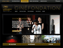 Tablet Screenshot of cinefondation.com